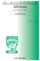 Alleluia SATB choral sheet music cover